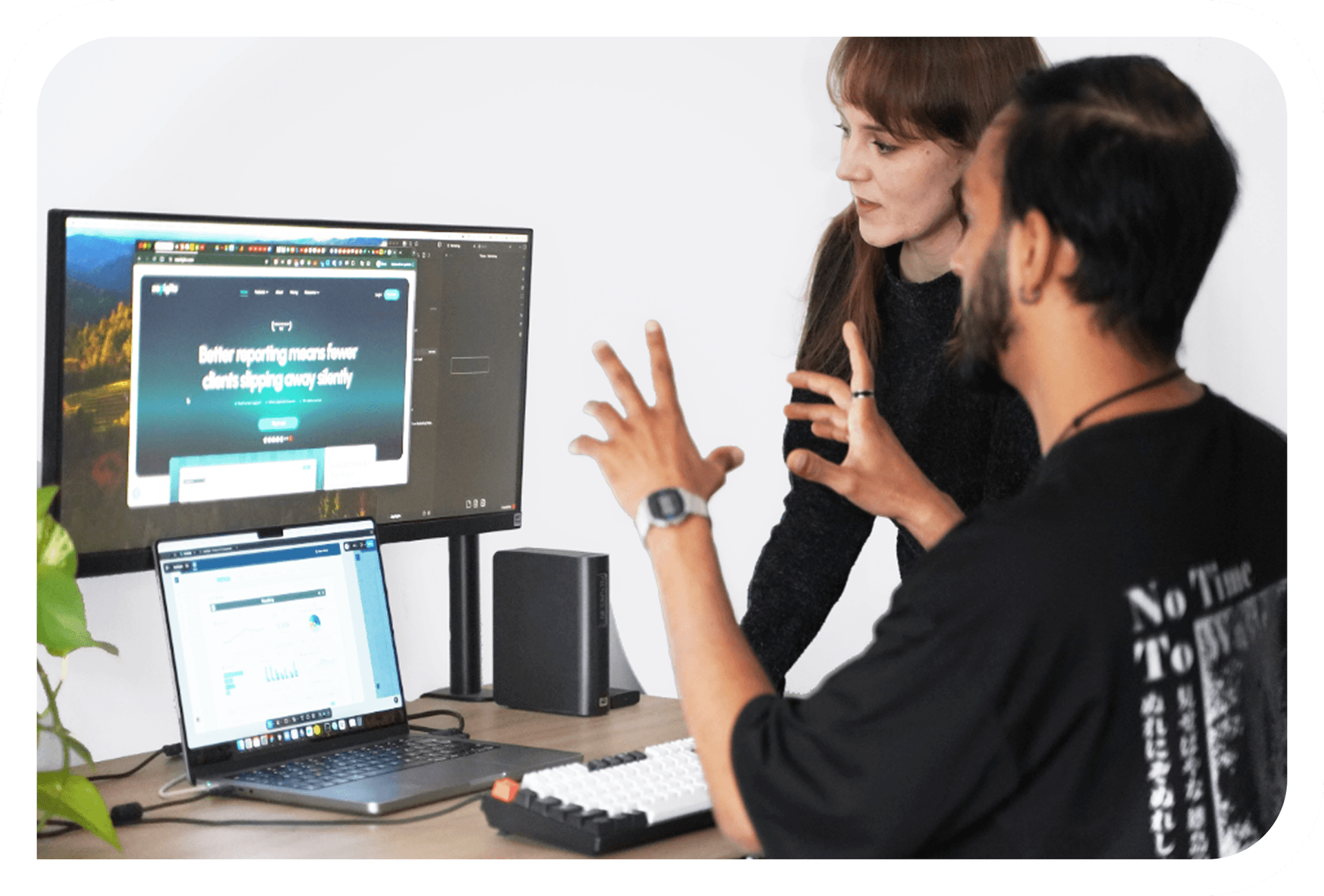 Marketing dashboards building in public