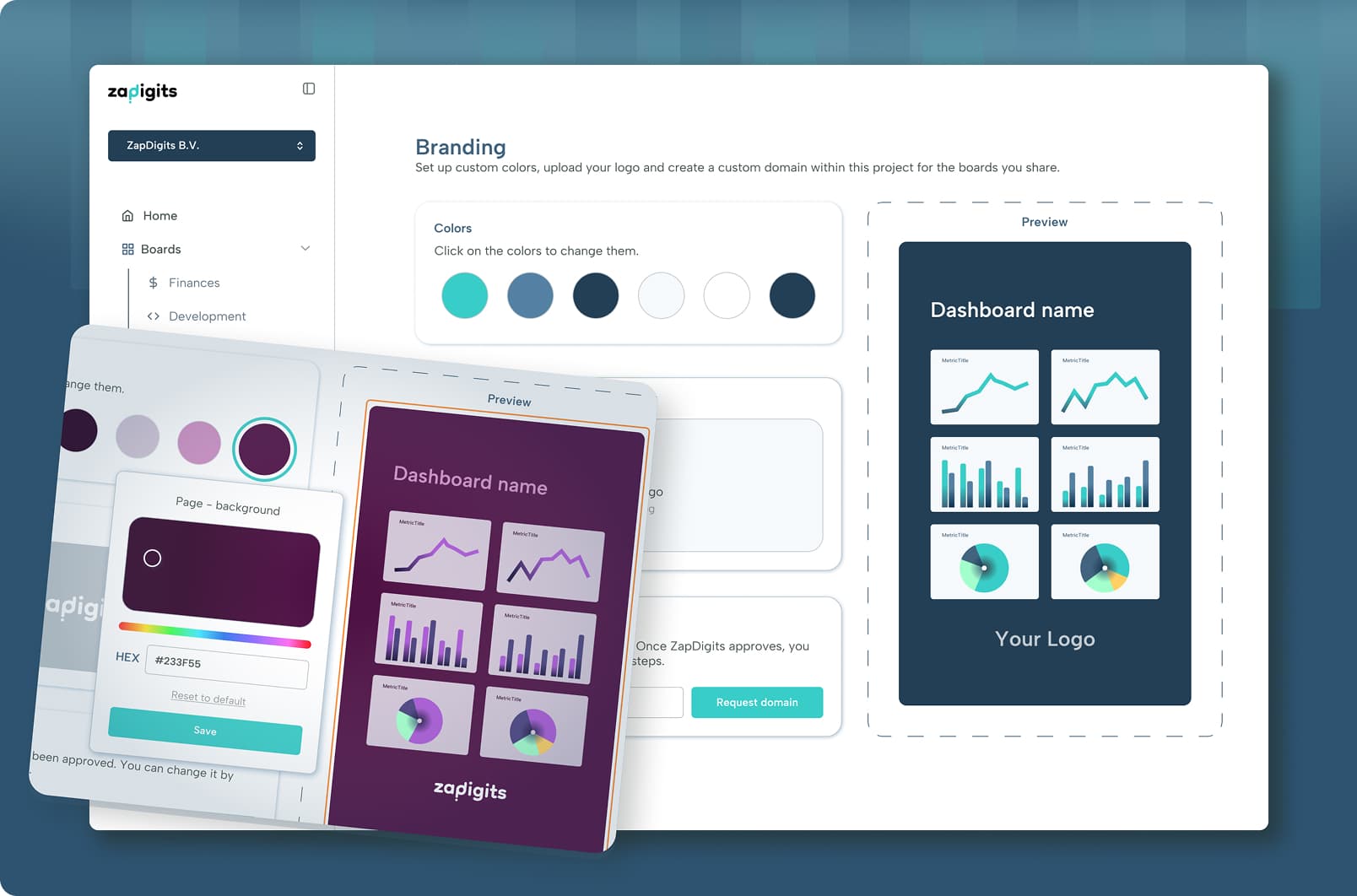 ZapDigits — White-label